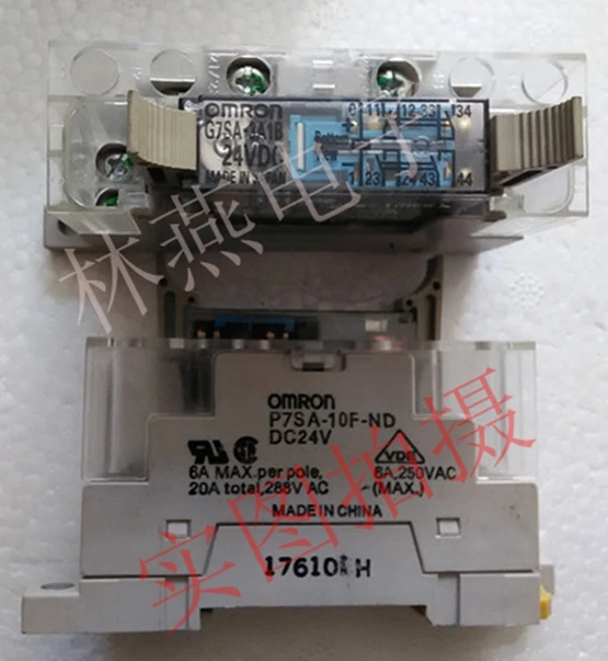 

Релейная база P7SA-10F-ND DC24V 110V