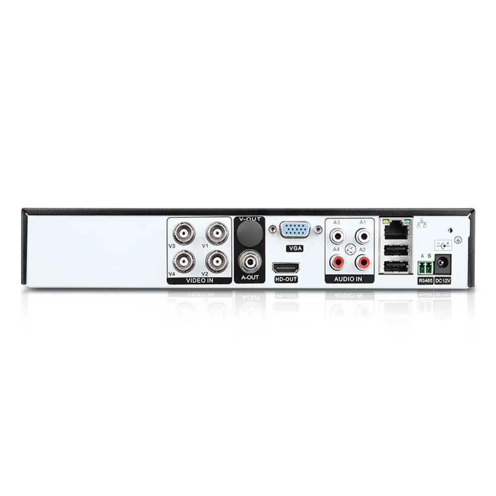 FLOUREON AHD 4CH CCTV 1080N HDMI DVR 1.0MP 1500TVL Открытый Всепогодный набор камеры видеонаблюдения домашняя система безопасности комплект видеонаблюдения