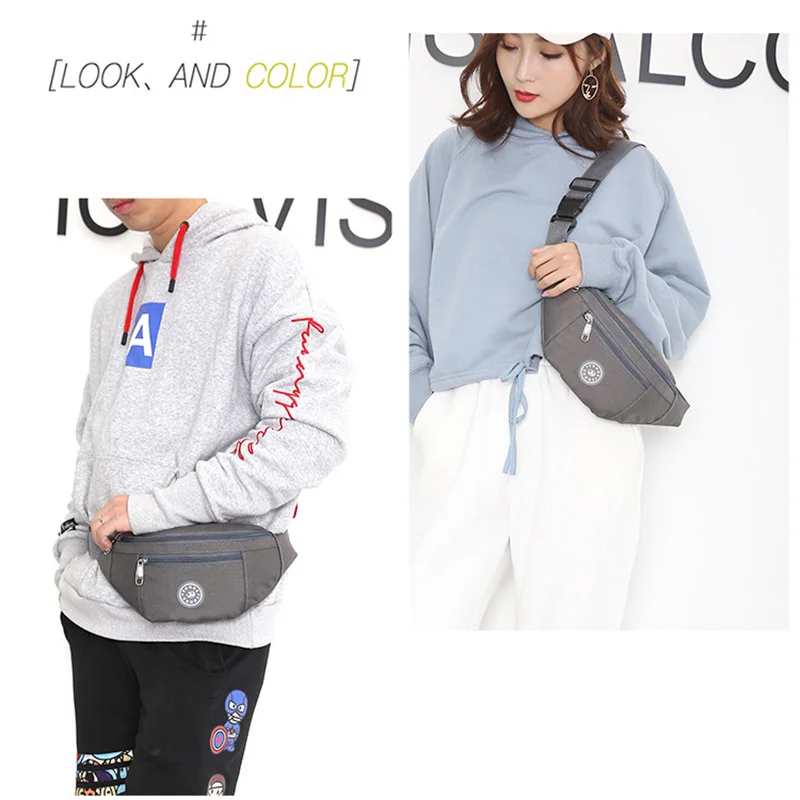 GLRSBUTY нейлоновая поясная сумка, Женская поясная сумка, Мужская поясная сумка, Модная красочная сумка на пояс, дорожная сумочка, сумка для телефона, карман