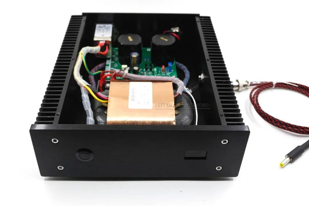 Finished 100VA Hi end Low Noise R-core DC LPS Linear Power Supply + display | Электроника