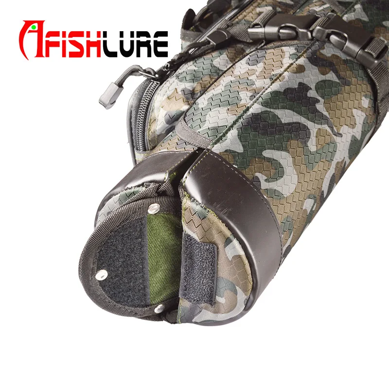 Afishlure двойная открытая трубка рыболовная плечевая сумка 1 2 м/1 3 м/m1.45м