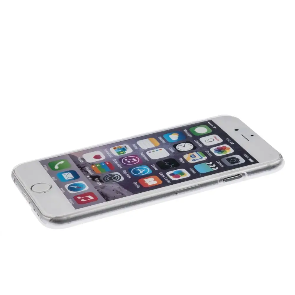 Ультратонкий ударопрочный чехол для мобильного телефона с цветочным принтом и