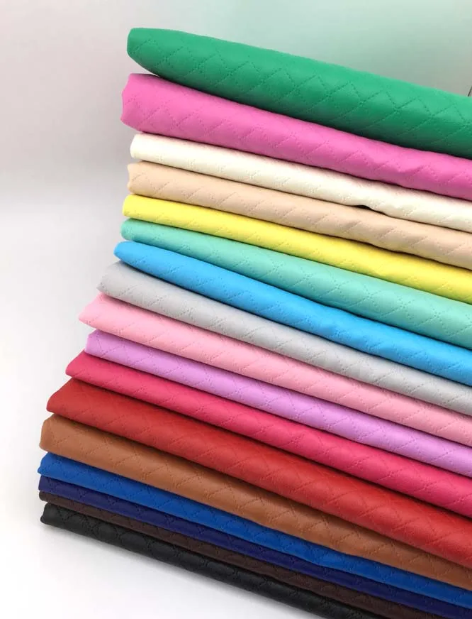 Красивая ткань из искусственной кожи SMTA для шитья искусственная кожа