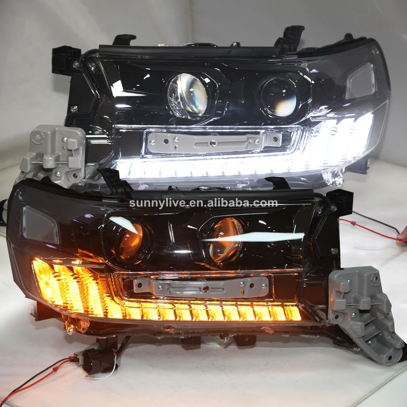 2016 год Land Cruiser LC200 FJ200 светодиодный головной убор LD|ld led|ld lightsland cruiser lights |