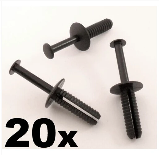 

20x For Vauxhall Bumper & Wheel Arch Plastic Rivet Body Panel Retaining Trim Clips