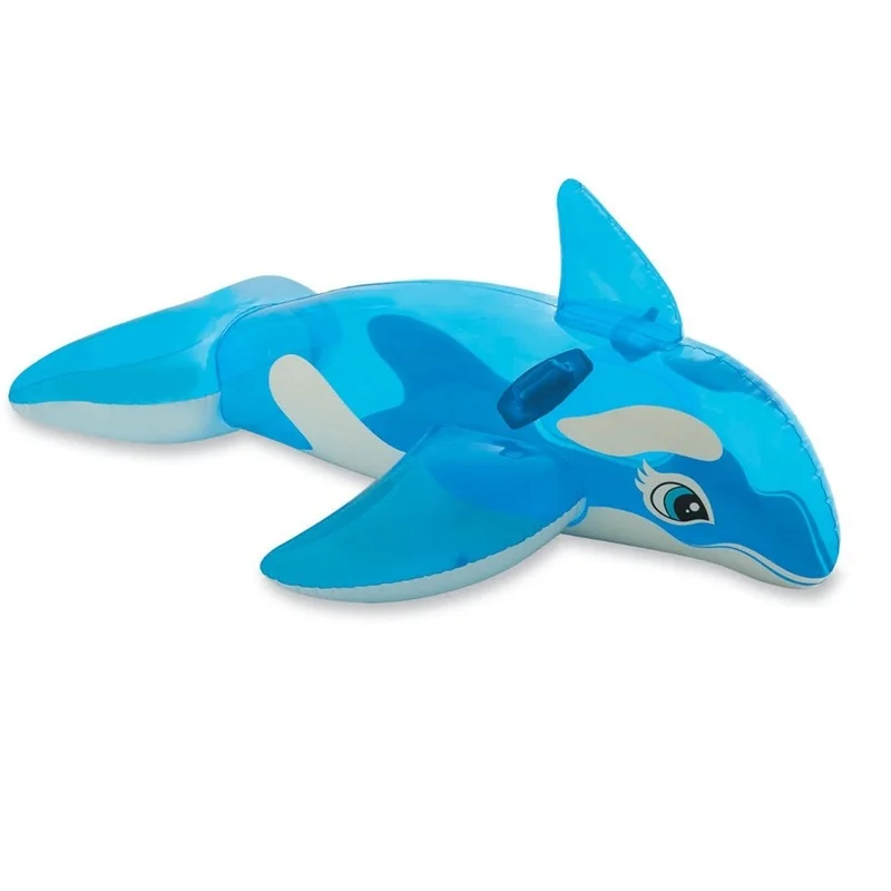 DMAR Надувной Дельфин Кит Гоночный Матрас для Плвания Круг Купания Плавательный