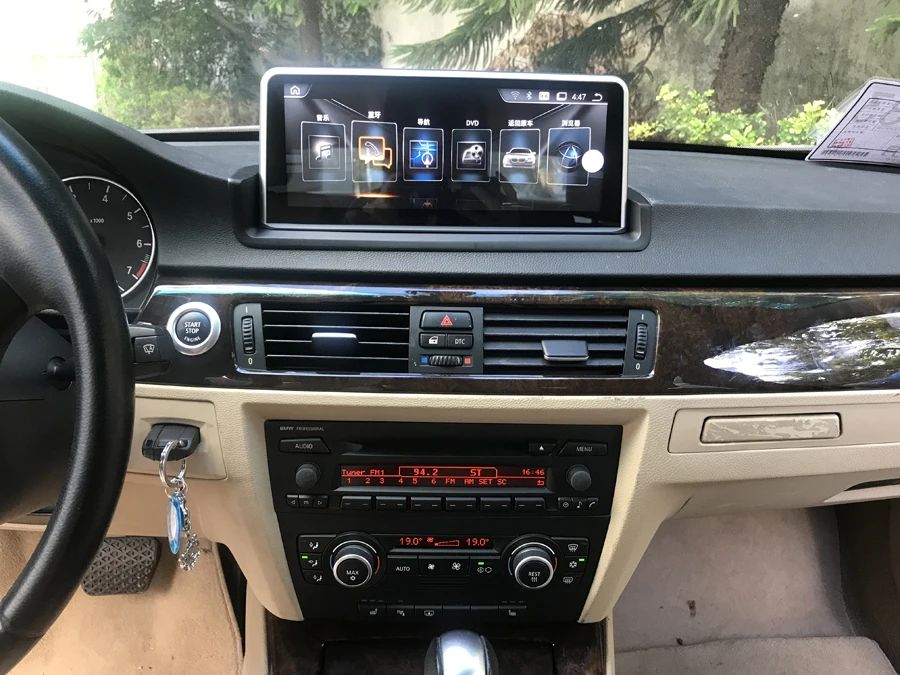 Автомагнитола Navirider Android 9 0 gps плеер для BMW E90 2006-2012 Idrive сенсорный экран стерео