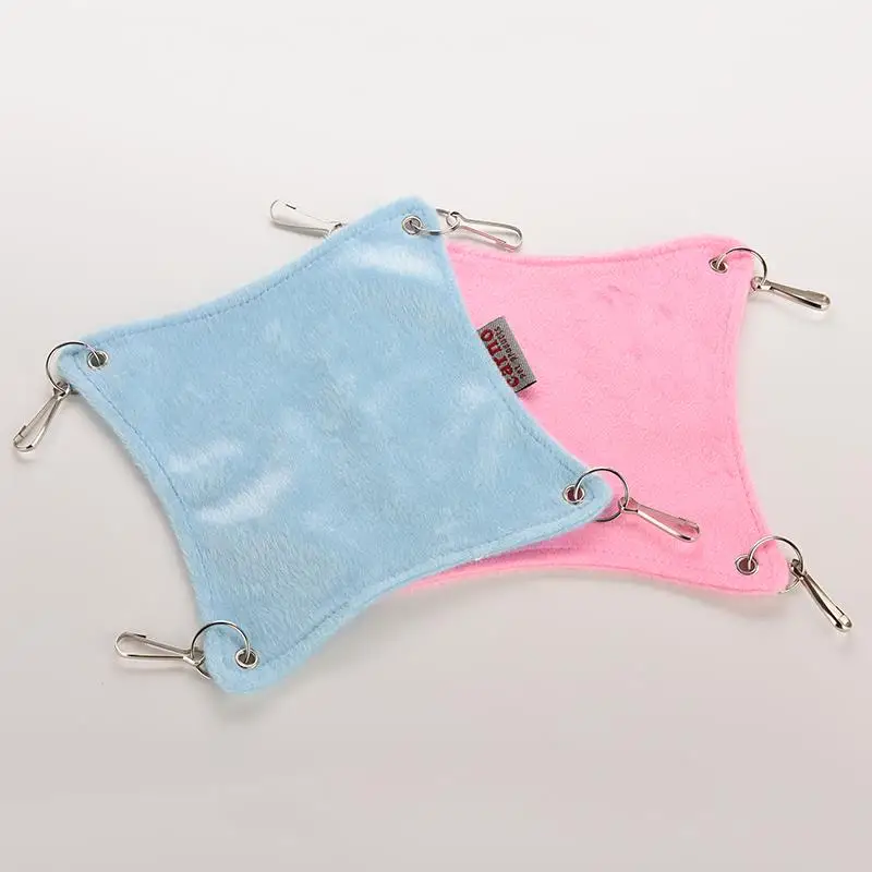 Новый Симпатичный плюшевый теплый гамак подвесная кровать пещера для хомяка