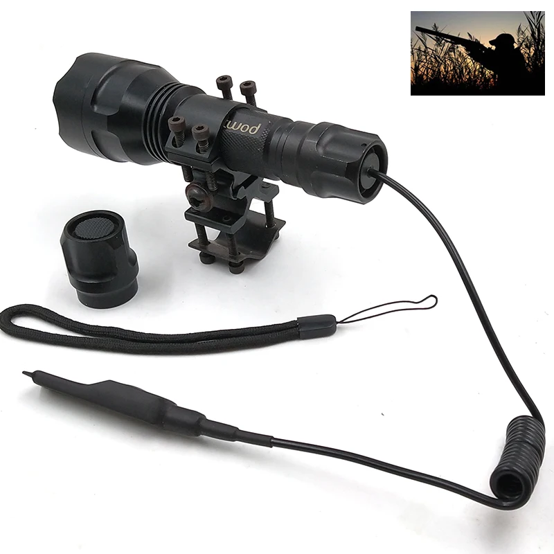 Litwod Z10C8 высокомощный тактический светодиодный светильник-вспышка XM-L2 T6 U3 для самообороны, вспышка, светильник фонарь для охоты, велосипедный светильник