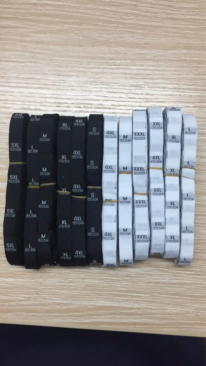 Ярлык с ткаными этикетками по высоте более дешевый размер простой материал