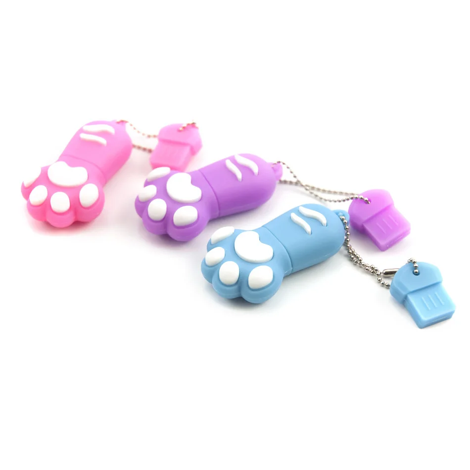 usb флеш-накопитель с когтями кота 4 ГБ/8 ГБ/16 ГБ/32 ГБ usb флеш-накопитель с когтями кота usb, флеш-накопитель/автомобиль/подарок/диск, 64 ГБ флеш-накопители
