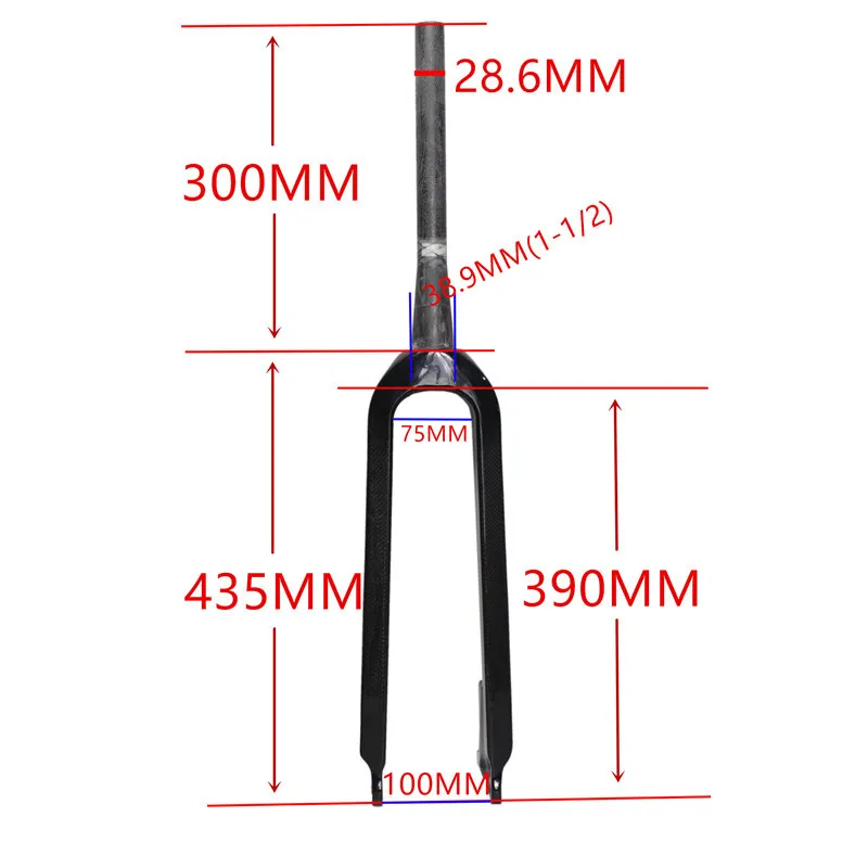Новая жесткая высокоскоростная вилка для велосипеда Freius A Disco Mtb 3K от передней