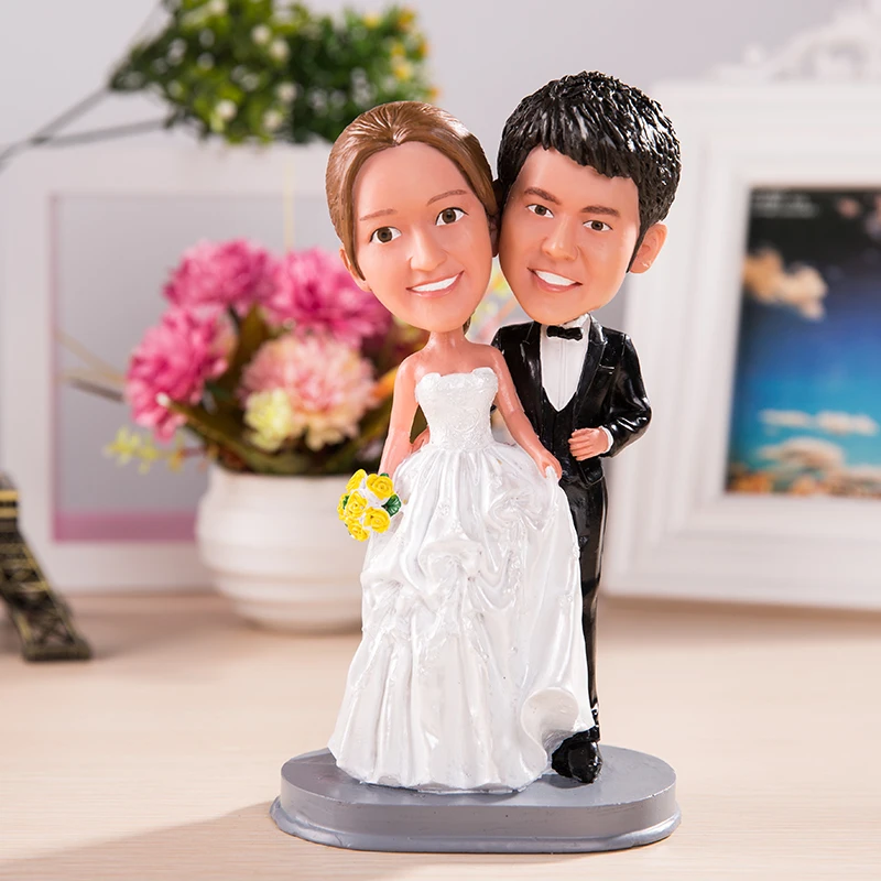 Персонализированная кукла с Бобиной или большой головой свадебный подарок