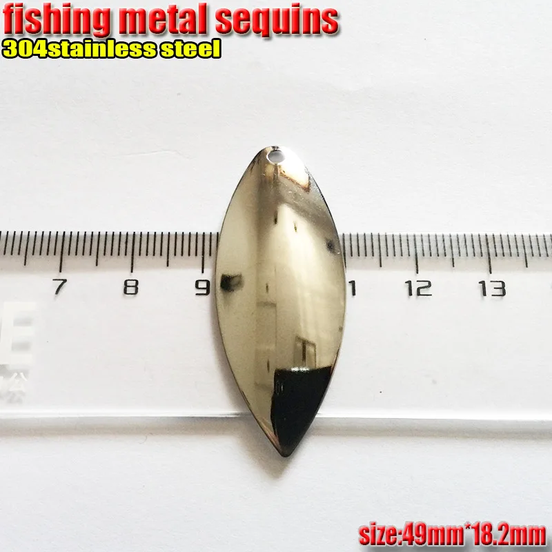 Новинка 2017 рыболовные металлические блёстки приманки в виде листьев ивы или