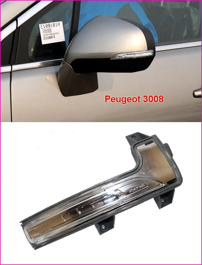 Бесплатная доставка! Новый OEM зеркало заднего вида сигнал поворота светодиодный