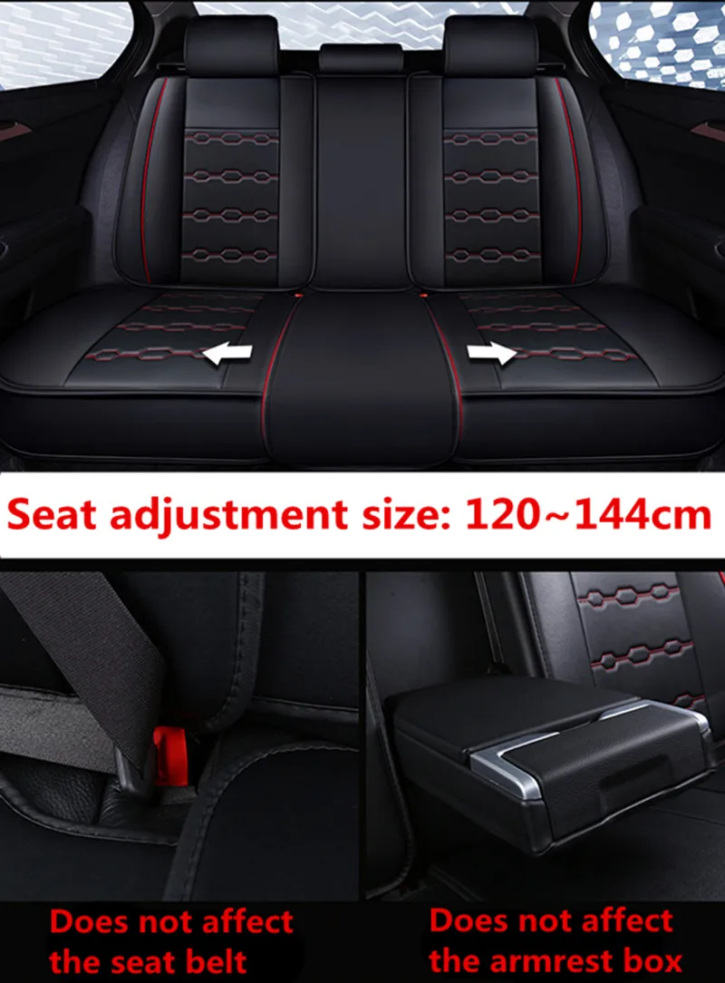 pu leather car seat covers for smart fortwo nissan juke byd f3 mitsubishi outlander jeep renegade auto accessories | Автомобили и