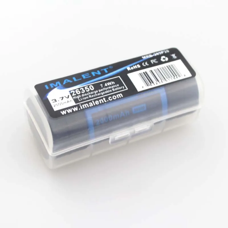1 шт. Лучшая цена IMALENT MRB 263P20 26350 3 7 V 2000 mAh alto rendimiento Li Ion recargable (1 пьезы)|Портативные