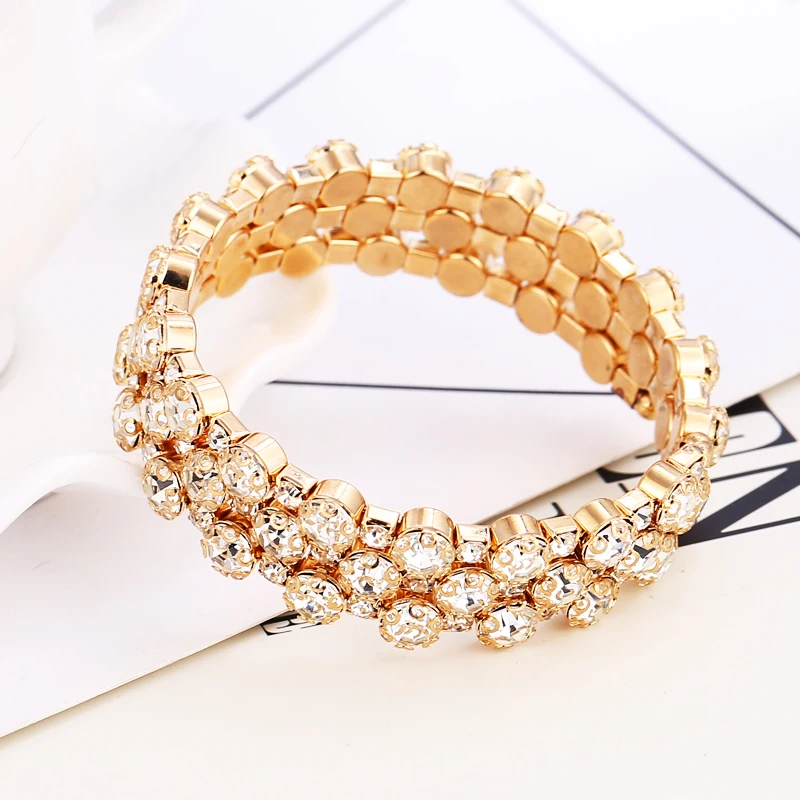 Bohopan богемные Многослойные элегантные браслеты блестящие для женщин