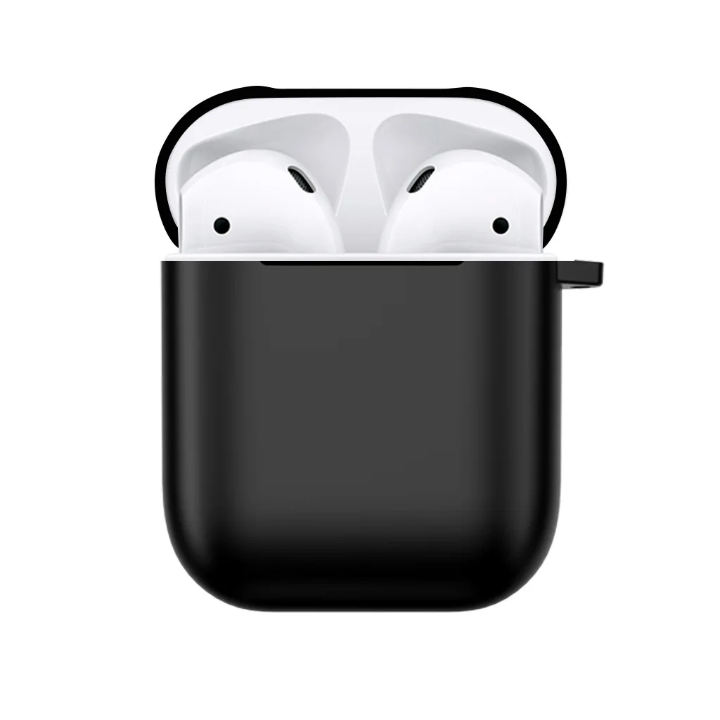 Новый Airpods чехол шлифовальный ТПУ беспроводной зарядный ящик анти отпечатков
