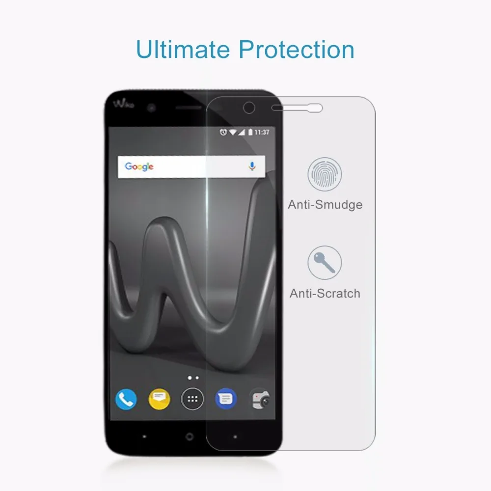 Защитная пленка для экрана Wiko Harry/View 0 26 мм 9H твердость поверхности 2.5D