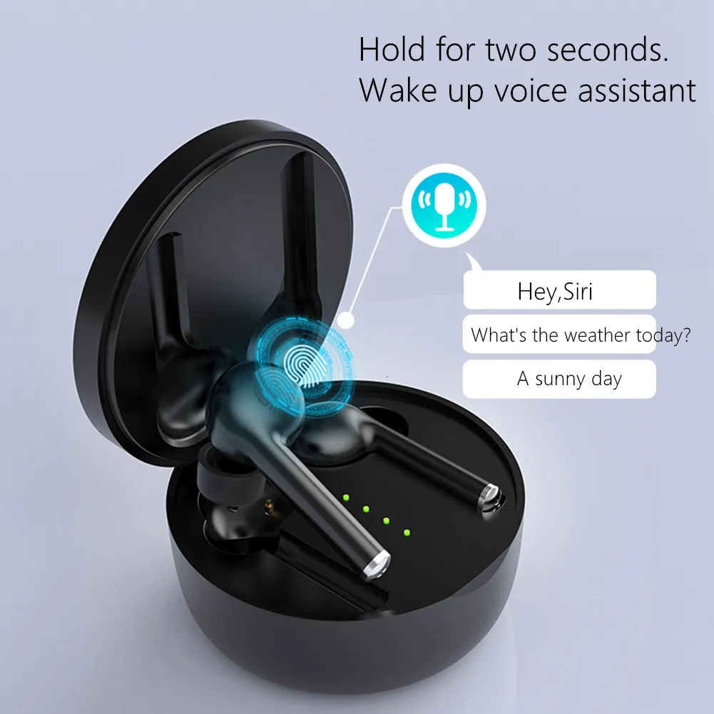 TWS TW40 беспроводные наушники Bluetooth 5 0 супер бас гарнитура умные шумоподавляющие