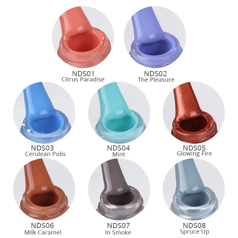 NICOLE DIARY лак для ногтей металлик зеркальный эффект Блестящий Весенняя серия