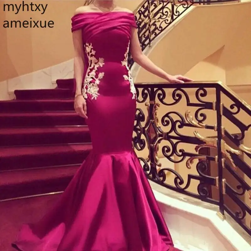 Женское вечернее платье с юбкой годе длинное розовое кружевной аппликацией и