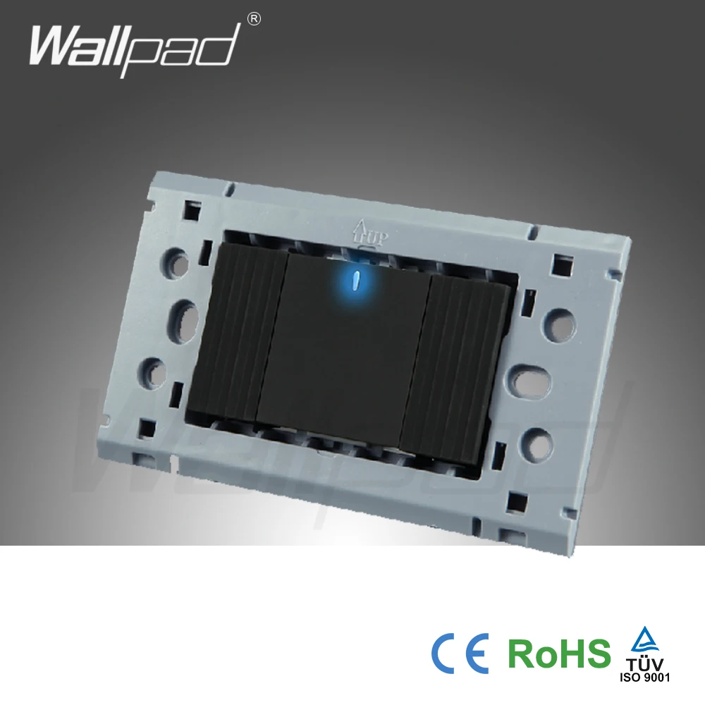 1 Gang 2 позиционный переключатель 2019 горячая Распродажа Китай производитель Wallpad