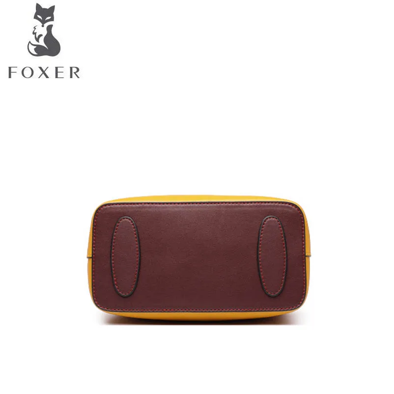 FOXER дикого цвета большая женская сумка 2019 Новая повседневная мессенджер с