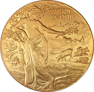 

24 - K gold plated Russian Coins copy 47.5mm Free shipping