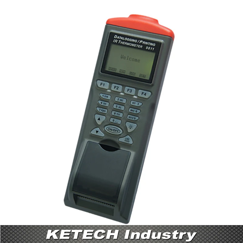 

AZ-9811 Handheld Infrared Thermometer with Printer Function range -40~500C
