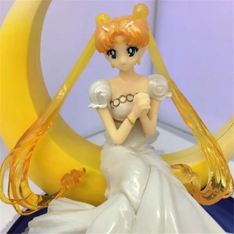 Аниме аниме Sailor Moon принцесса Serenity figuts Zero Chouette ПВХ аксессуары игрушки фигурка