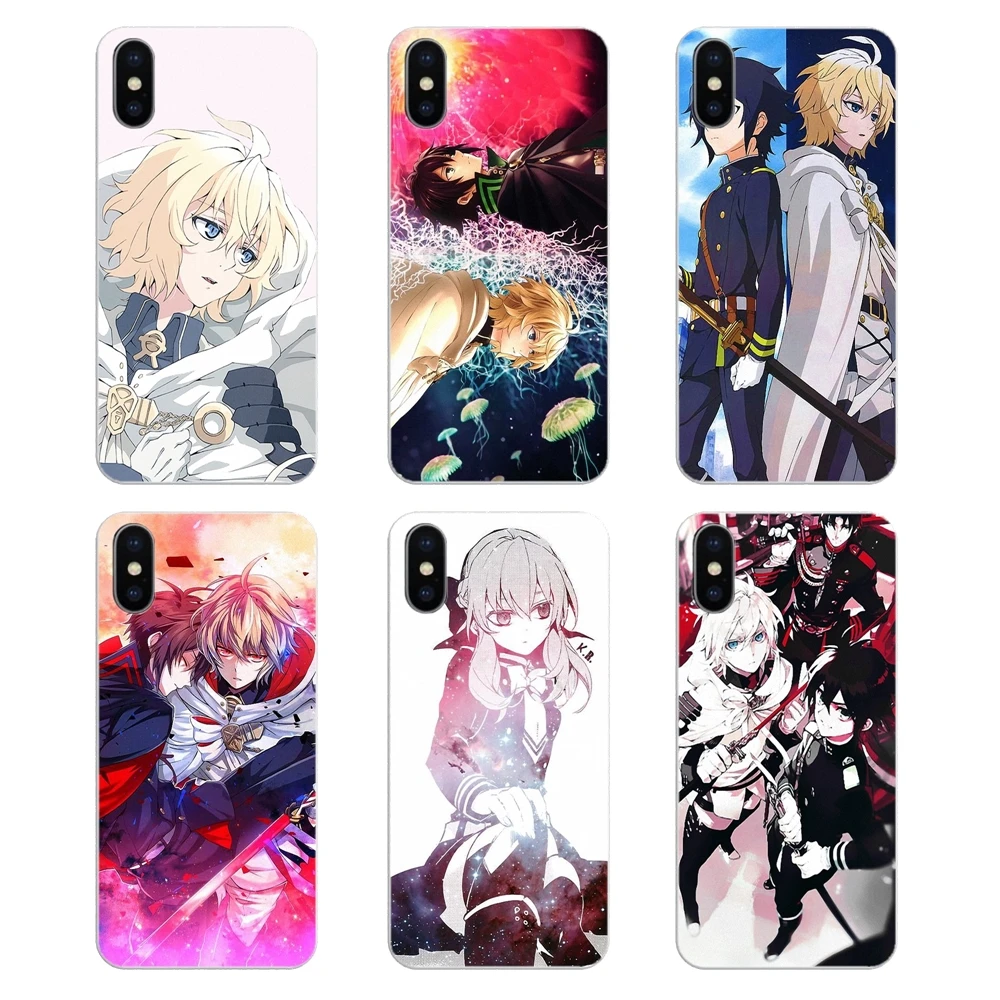Для Xiaomi Redmi 4X S2 3S Note 3 4 5 6 6A Por Pocophone F1 Mi Owari no Mikaela Hyakuya Seraph of the End силиконовые чехлы для
