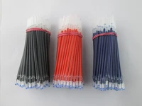 100 pieces neutral ink gel pen refill neutral pen good quality refill black blue red 0 5mm bullet refill office and school