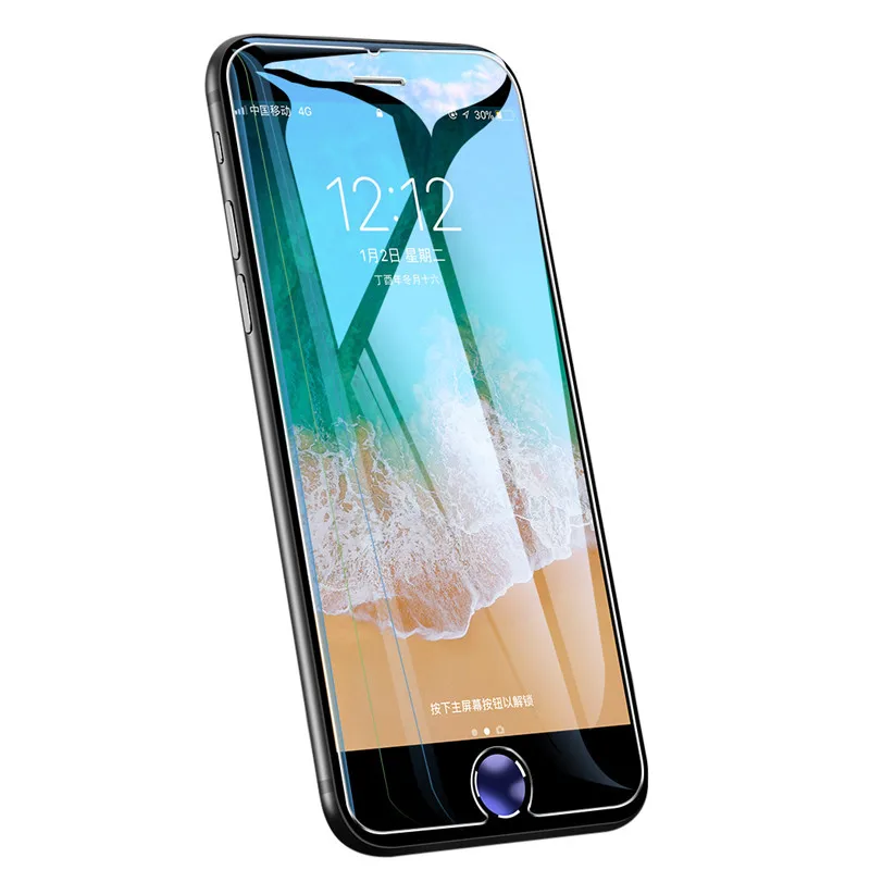 Протектор экрана 9H протектор закаленное стекло для iphone 6 6S 5S 7 8 SE 5 X XR XS Max 11 Pro