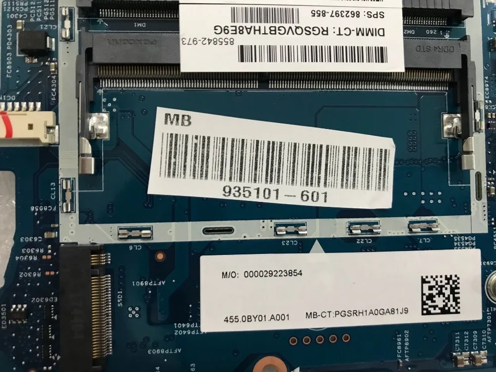 935101 601 001 16907 1 448.0BY09. 0011 материнская плата для HP ENVY X360 15 BQ 15m bq121dx ноутбука