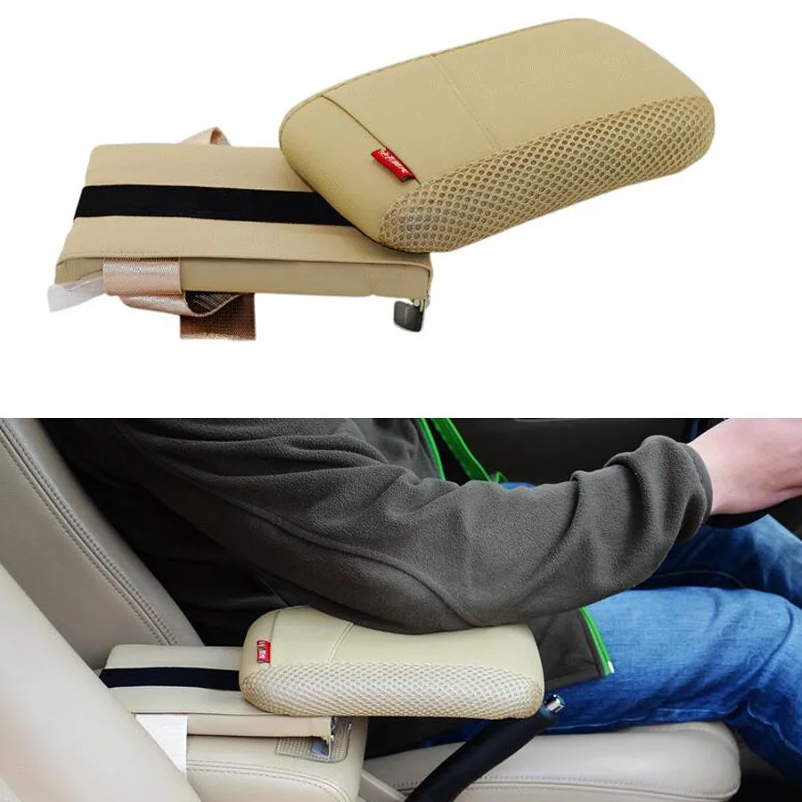 YAQUICKA Beige Auto Car Center Console Armrest Storage Box Elbow Supporting Holder For Universal | Автомобили и мотоциклы