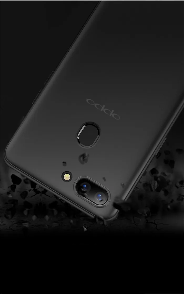 Матовый Силиконовый чехол-накладка из мягкого ТПУ матовый чехол для Oppo F3 F9 Pro A7x R9 R9S R11 R11S плюс R15 R17 Pro Realme 1 2 F7 Молодежные A5 мобильный чехол