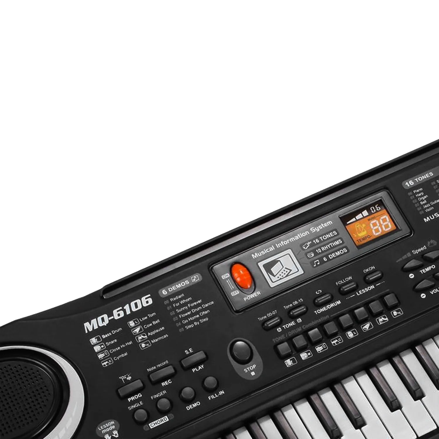 Многофункциональная 61 ключ электронная клавиатура пианино музыкальная цифровой