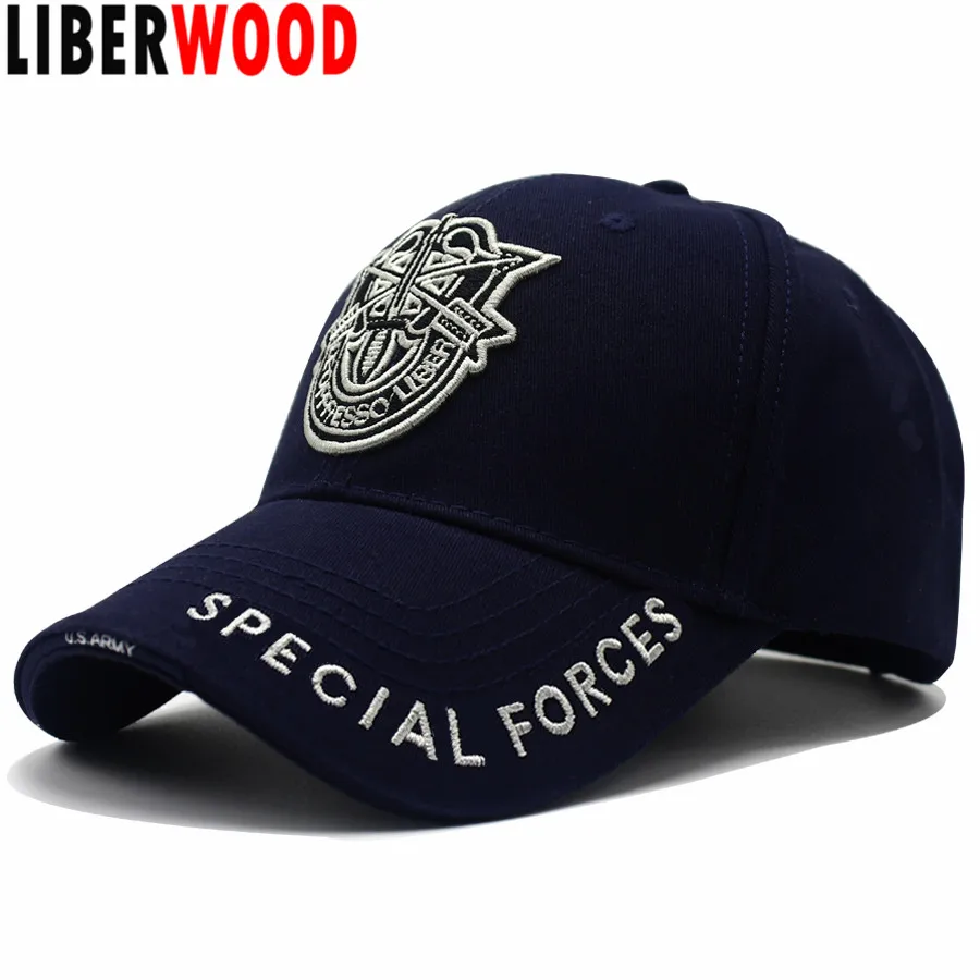 LIBERWOOD Высококачественная бейсболка спецназа США SF De Oppresso Liber тактическая