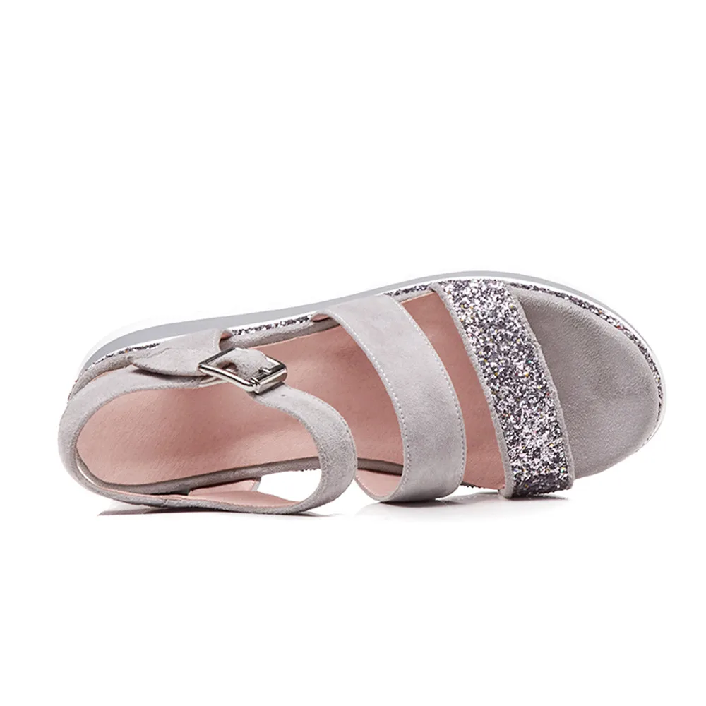 Smirnova/Модная Летняя обувь черного и серого цвета Новинка Женские повседневные