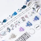 4 стиля, Золотая Волшебная школьная тема, Васи-лента, самодельная наклейка, этикетка, маскировка, домашний декор