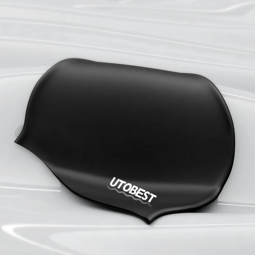 UTOBEST силиконовая шапочка для купания водонепроницаемая бассейна плавания мужчин