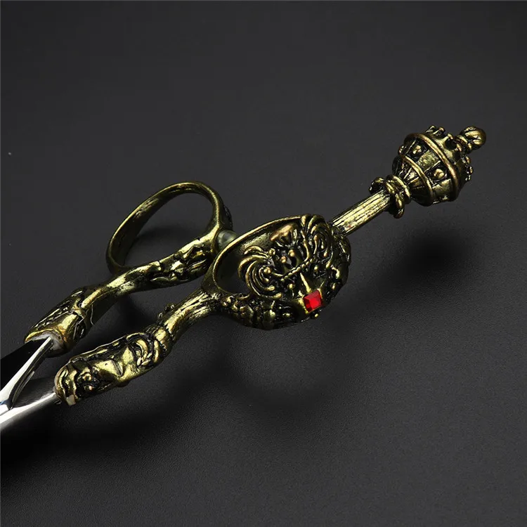 

7-inch high hardness haircut scissors fashion creative handle professional hair salon scissors cutting tool