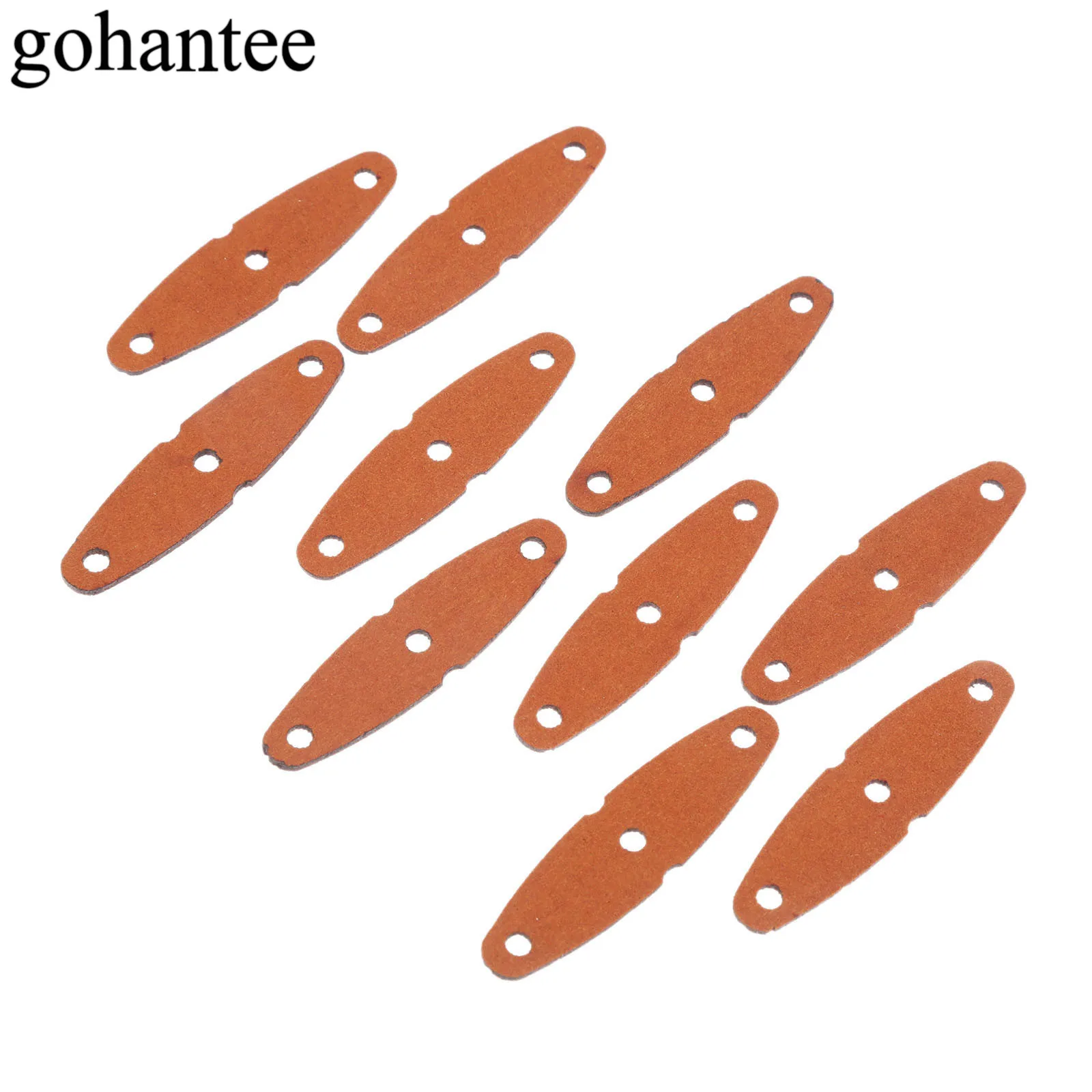 Gohantee 20 шт. Чехлы для рогатки из микрофибры кожи с 3 отверстиями охоты на природе