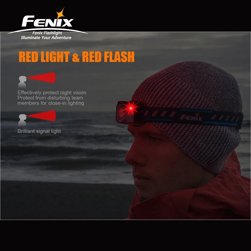 Fenix HL32R 600 люменов Cree XP-G3 светодиодный перезаряжаемый наружный налобный фонарь со встроенным литий-полимерным аккумулятором 2000 мАч