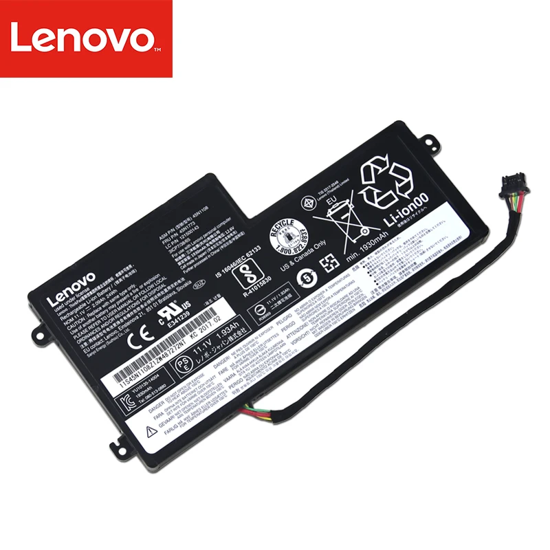 Оригинальный аккумулятор для ноутбука Lenovo ThinkPad T440 T440S T450 T450S X240 X250 X260 X270 45N1110 45N1111