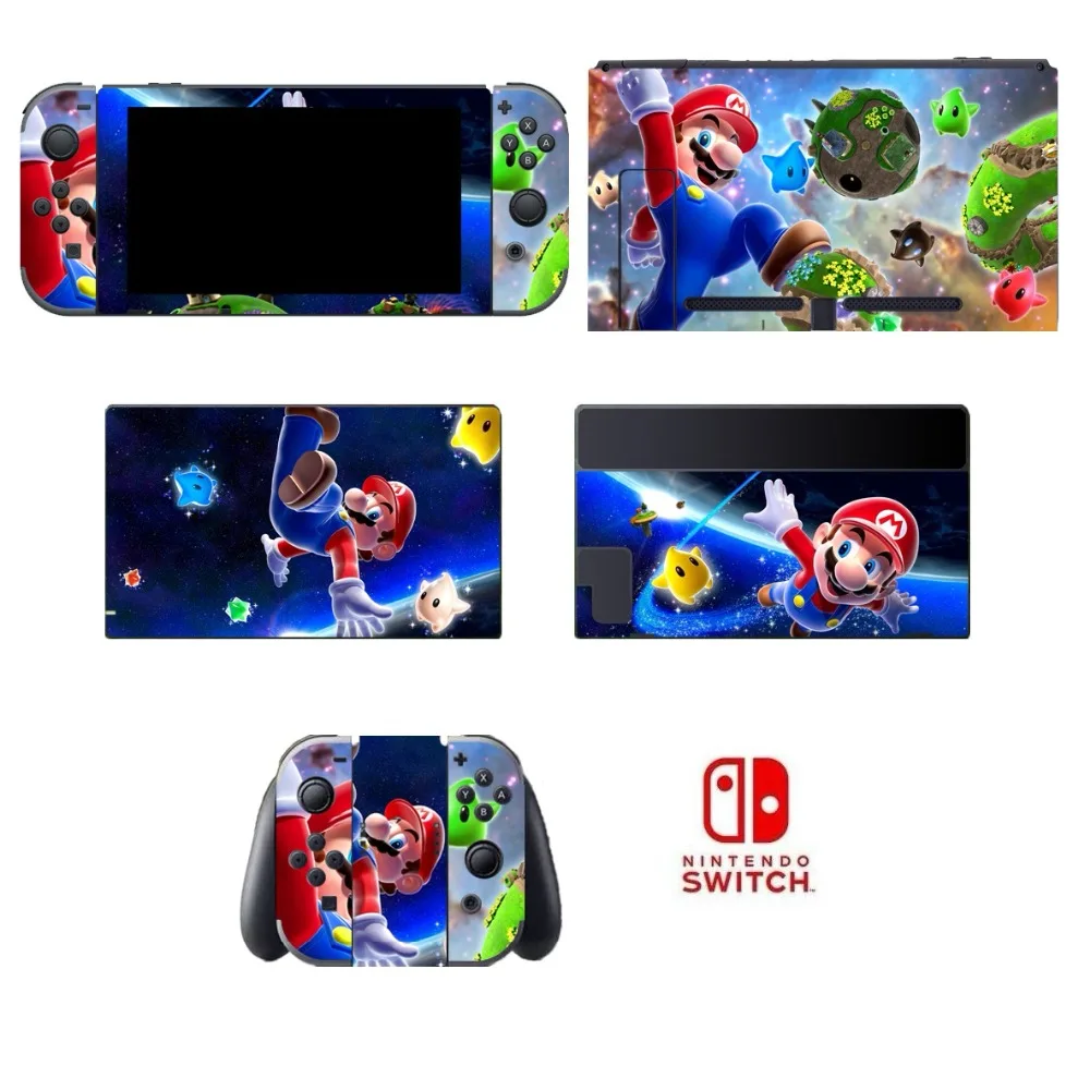 Super MARI0 виниловые наклейки на кожу защитные для nyd Switch skins стикеры s NS консоль Nintendo doswitch