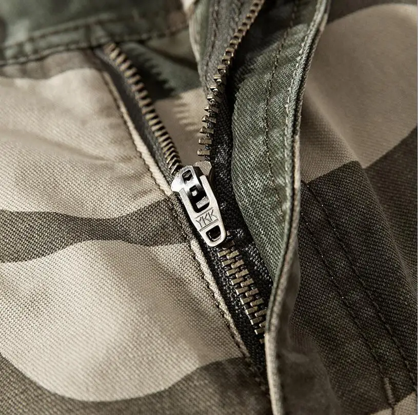 2018 модные камуфляжные шорты мужские летние повседневные с несколькими карманами