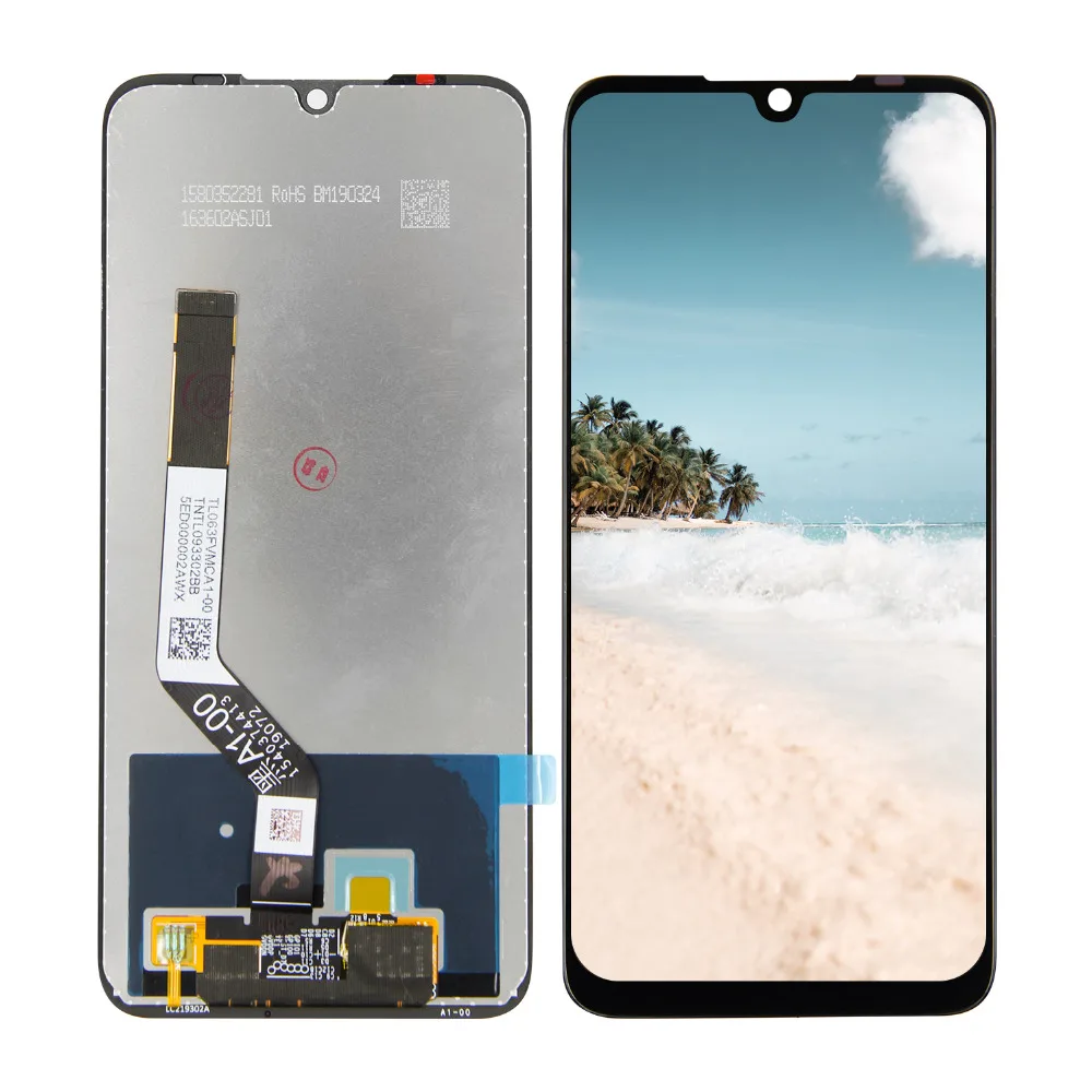 6 3 &quotЖК дисплей для Xiaomi Redmi Note 7 ЖК сенсорный экран дигитайзер сборка с рамкой +